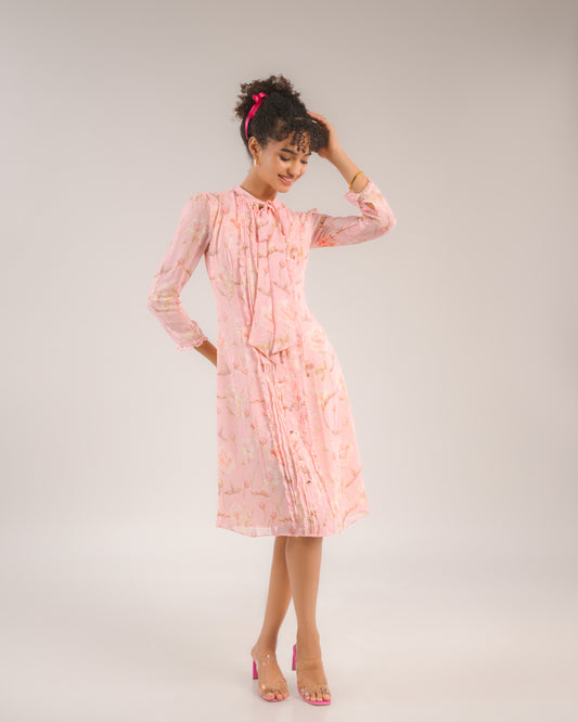 Dahlia Pink Floral V1