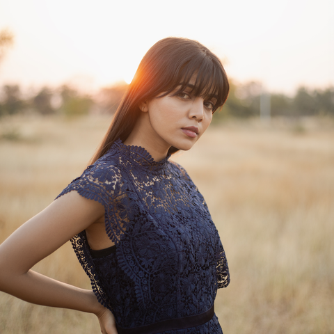 Lace Midi Dress