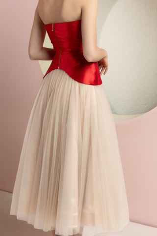 Charolette Cream Skirt