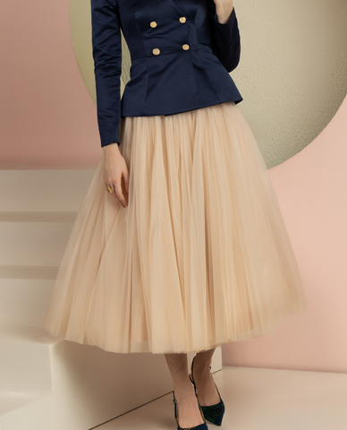 Charolette Cream Skirt